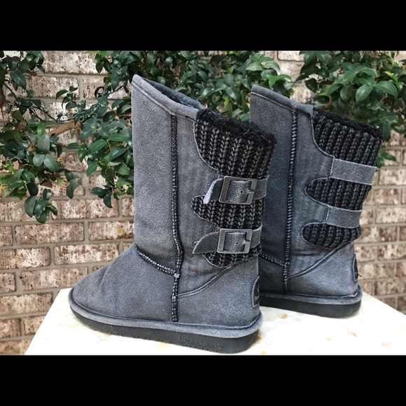 bearpaw boshie charcoal